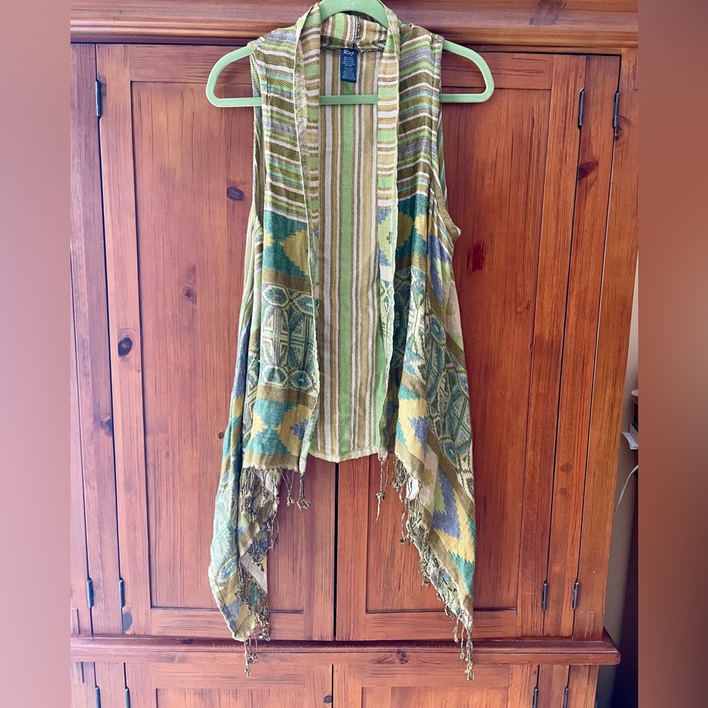 Raj Aztec Sleeveless Vest